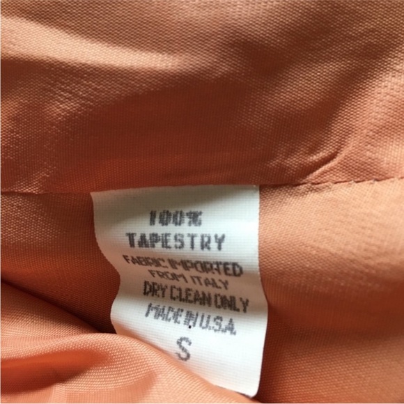 Marcello‎ Sollan Vintage Patterned Tapestry Blazer - Picture 5 of 5